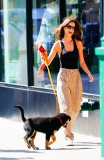 EMILY RATAJKOWSKI Out with Her Dog in New York 06/04/2019