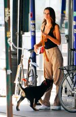 EMILY RATAJKOWSKI Out with Her Dog in New York 06/04/2019