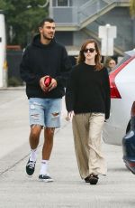 EMMA WATSON and an Friend from Brown University Out in Venice Beach 06/12/2019