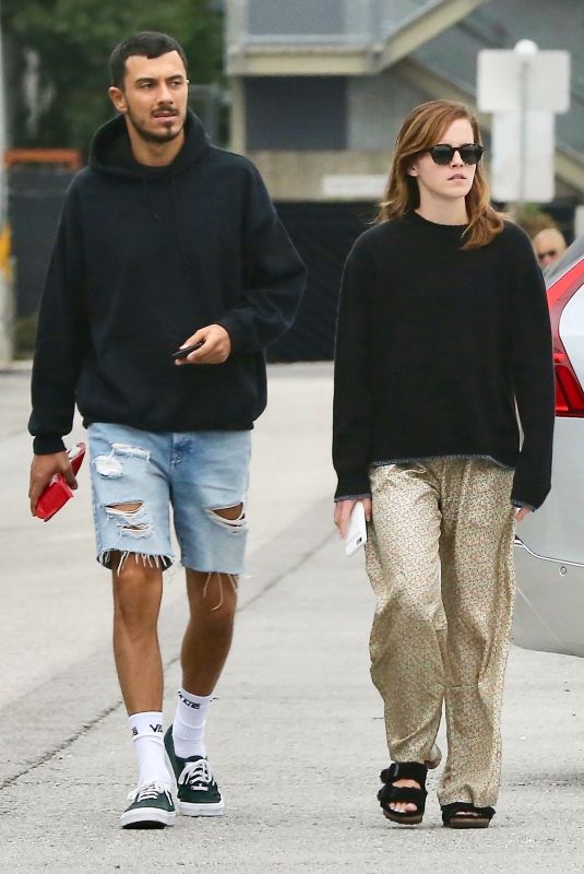 EMMA WATSON and an Friend from Brown University Out in Venice Beach 06/12/2019