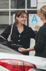 EMMA WATSON Out for Coffee in Venice Beach 06/16/2019