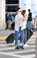 EMMY ROSSUM at Los Angeles International Airport 06/15/2019