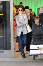 EMMY ROSSUM at Los Angeles International Airport 06/15/2019