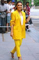 EVA LONGORIA Arrives at The View in New York 06/17/2019