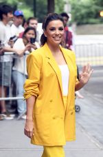 EVA LONGORIA Arrives at The View in New York 06/17/2019