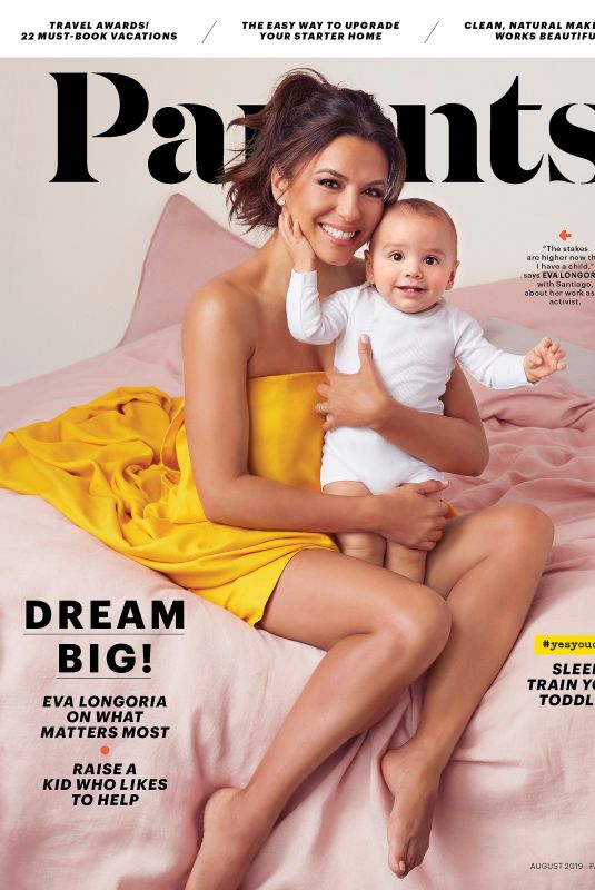 EVA LONGORIA in Parents Magazine, August 2019