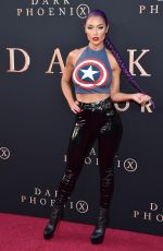 EVA MARIE at X-men: Dark Phoenix Premiere in Hollywood 06/04/2019