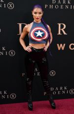 EVA MARIE at X-men: Dark Phoenix Premiere in Hollywood 06/04/2019