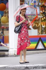 FAMKE JANSSEN Out and About in New York 06/17/2019