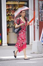 FAMKE JANSSEN Out and About in New York 06/17/2019