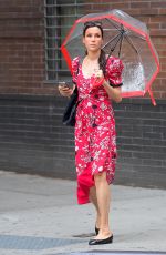 FAMKE JANSSEN Out in New York 06/17/2019