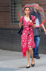 FAMKE JANSSEN Out in New York 06/17/2019