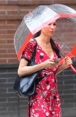 FAMKE JANSSEN Out in New York 06/17/2019