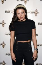 FAYE BROOKES at The Book of Mormon Press Night in Manchester 06/12/2019