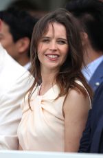 FELICITY JONES at Royal Windsor Cup Final in Egham 06/23/2019