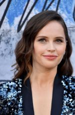FELICITY JONES at Serpentine Gallery Summer Party in London 06/25/2019