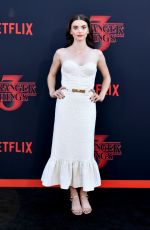 FRANCESCA REALE at Stranger Things, Season 3 Premiere in Santa Monica 06/28/2019