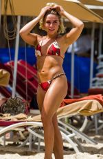 GABBY ALLEN in Bikini at a Beach in Barbados 06/16/2019