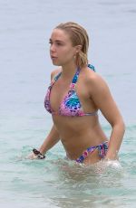 GABBY ALLEN in BIkini at a Beach in Barbados 06/17/2019