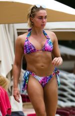 GABBY ALLEN in BIkini at a Beach in Barbados 06/17/2019