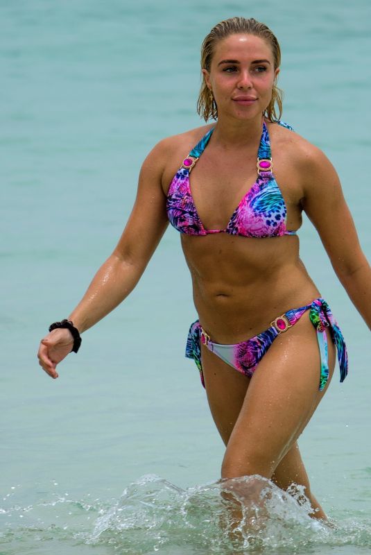 GABBY ALLEN in BIkini at a Beach in Barbados 06/17/2019