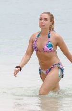 GABBY ALLEN in BIkini at a Beach in Barbados 06/17/2019