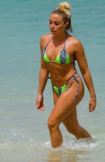 GABBY ALLEN in Bikini at a Beach in Barbados 06/20/2019