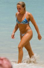 GABBY ALLEN in Bikini at a BEach in Barbados 06/21/2019
