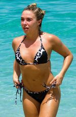 GABBY ALLEN in Bikini on the Beach in Barbados 06/16/2019