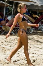 GABBY ALLEN in Bikini on the Beach in Barbados 06/16/2019