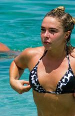 GABBY ALLEN in Bikini on the Beach in Barbados 06/16/2019