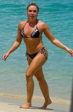 GABBY ALLEN in Bikini on the Beach in Barbados 06/16/2019