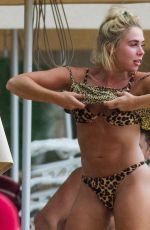 GABBY ALLEN in Bikini on the Beach in Barbados 06/16/2019