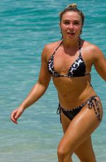 GABBY ALLEN in Bikini on the Beach in Barbados 06/16/2019
