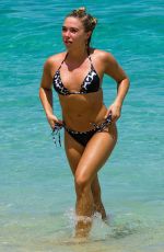 GABBY ALLEN in Bikini on the Beach in Barbados 06/16/2019