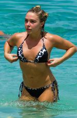 GABBY ALLEN in Bikini on the Beach in Barbados 06/16/2019