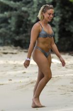 GABBY ALLEN in Bikini on the Beach in Barbados 06/18/2019