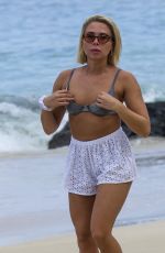 GABBY ALLEN in Bikini on the Beach in Barbados 06/18/2019