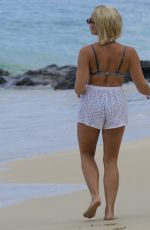 GABBY ALLEN in Bikini on the Beach in Barbados 06/18/2019