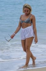 GABBY ALLEN in Bikini on the Beach in Barbados 06/18/2019