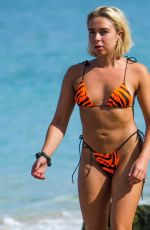 GABBY ALLEN in Bikini on the Beach in Barbados 06/22/2019