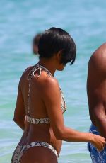 GABRIELLE UNION in Bikini at a Beach in Cannes 06/21/2019