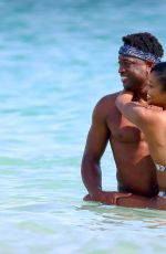 GABRIELLE UNION in Bikini at a Beach in Cannes 06/21/2019