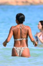 GABRIELLE UNION in Bikini at a Beach in Cannes 06/21/2019