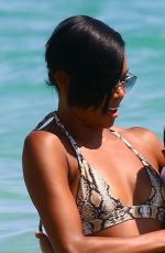 GABRIELLE UNION in Bikini at a Beach in Cannes 06/21/2019