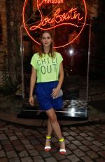 GAIA WEISS at Loubicircus Party by Christian Louboutin in Paris 06/19/2019