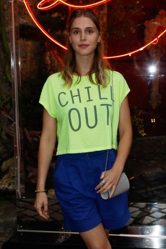 GAIA WEISS at Loubicircus Party by Christian Louboutin in Paris 06/19/2019