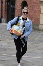 GEMMA ATKINSON Leaves Hits Radio in Manchester 06/07/2019