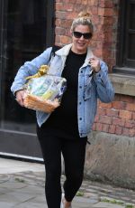 GEMMA ATKINSON Leaves Hits Radio in Manchester 06/07/2019