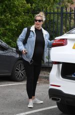 GEMMA ATKINSON Leaves Hits Radio in Manchester 06/07/2019